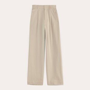 Everlane Way High Drape Pant in Sandstone 0S